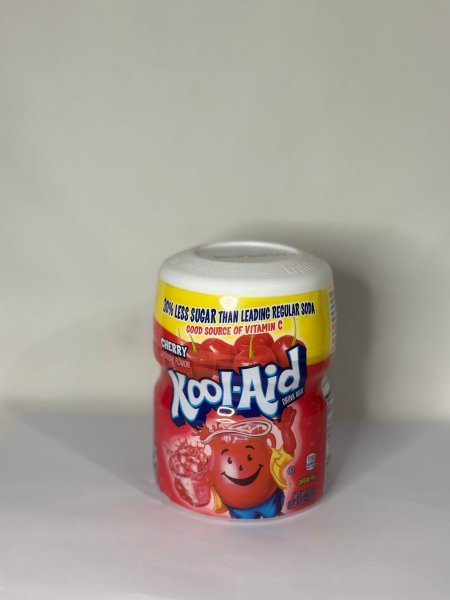 محلول عصير (koo-aid) بطعم الكرز